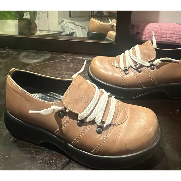 Dansko Chunky leather oxfords - Picture 1 of 14